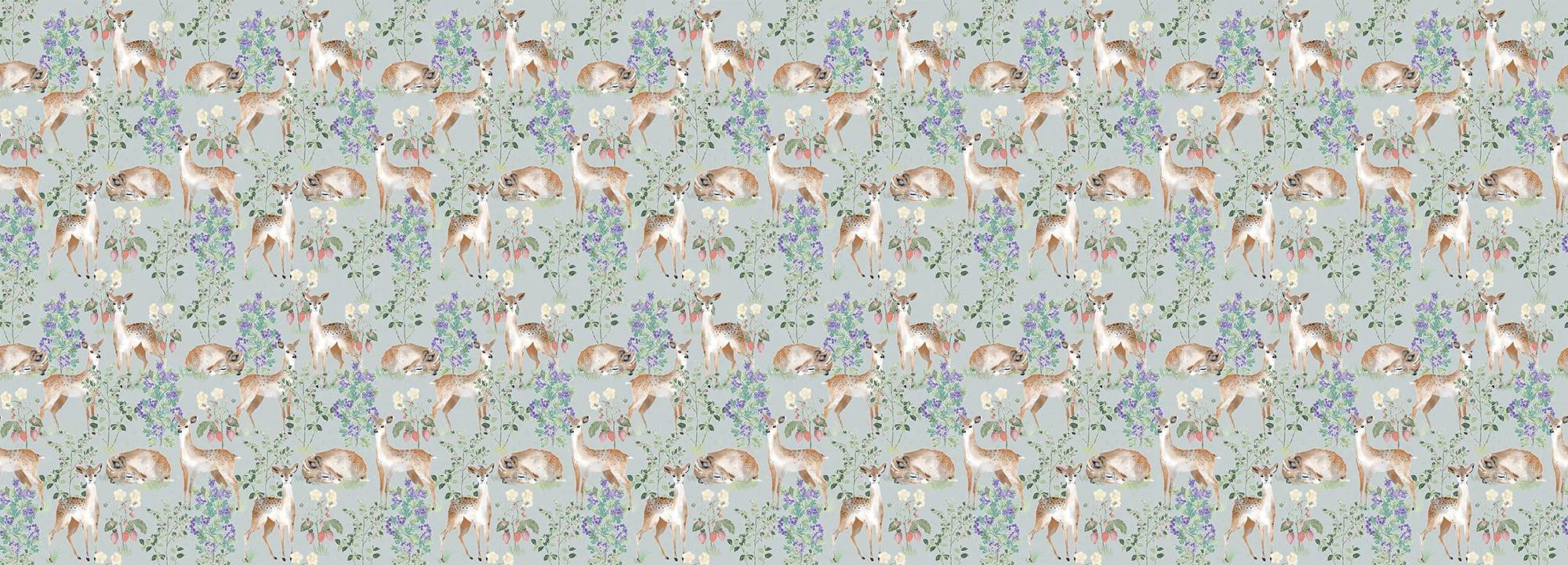 Anca's Fawn In Green Wallpaper Vladila
