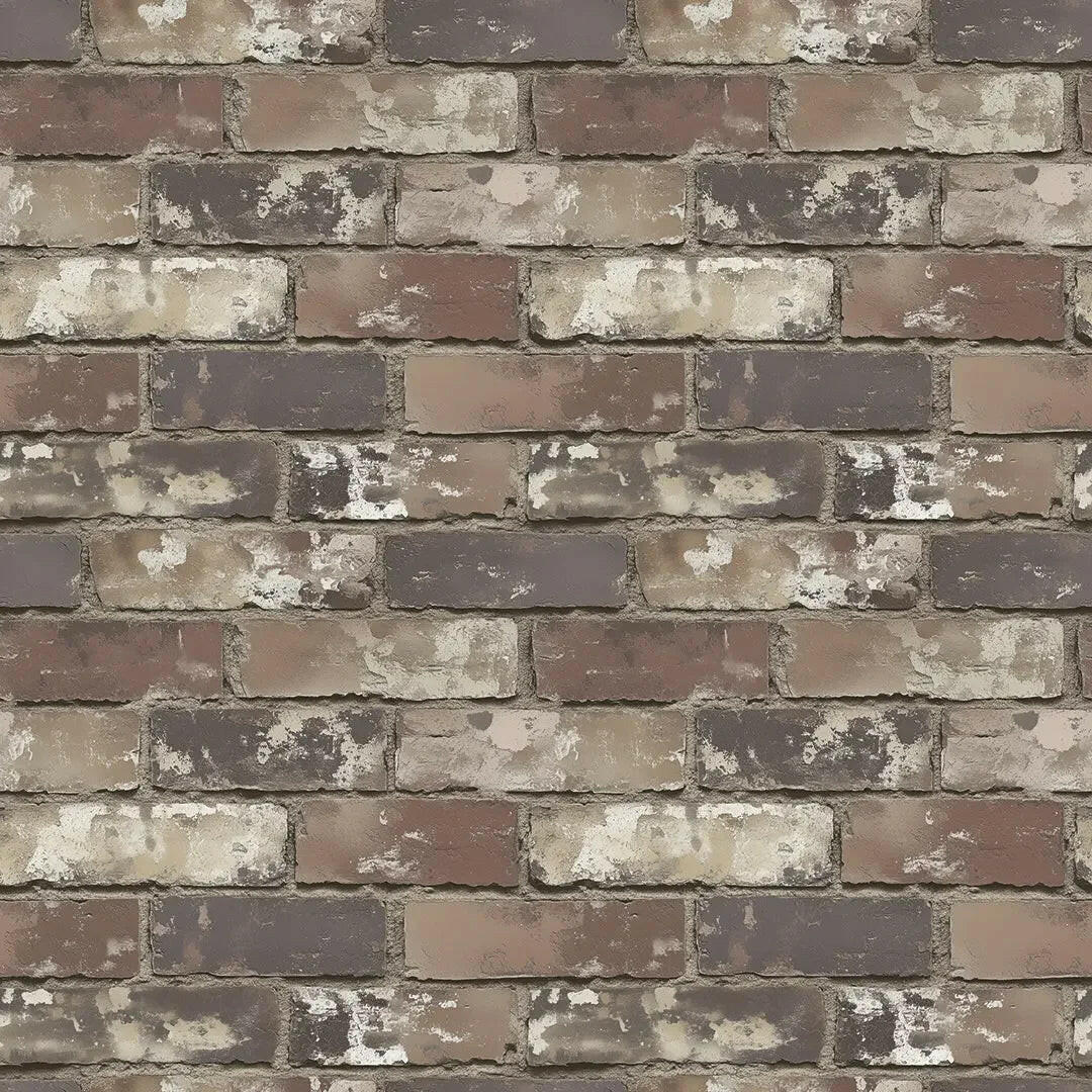 Foundry Blend Weathered Brick - WallCreatives