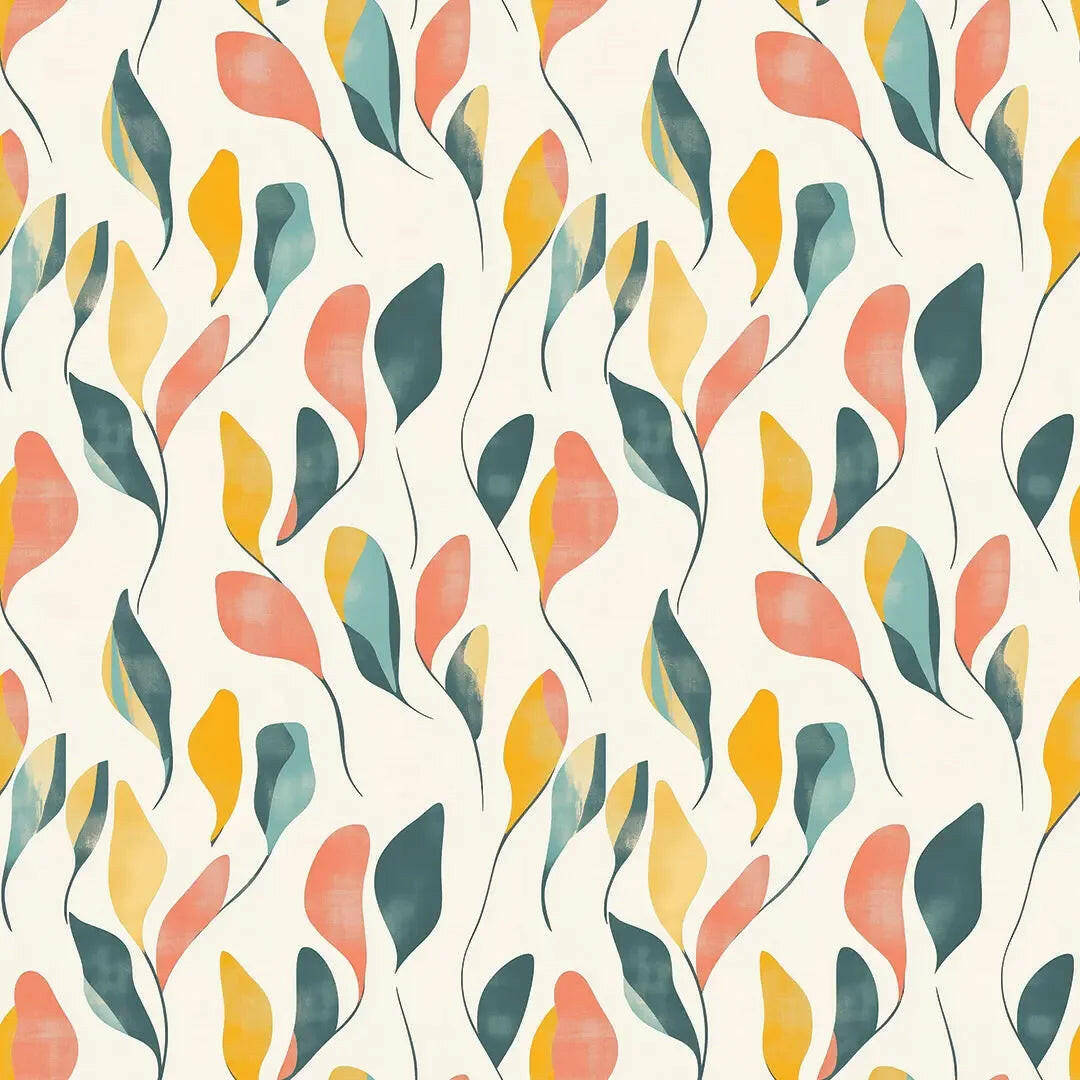 Abstract Garden Melody Wallpaper - WallCreatives