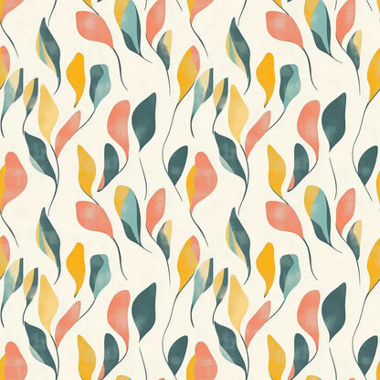Abstract Garden Melody Wallpaper - WallCreatives