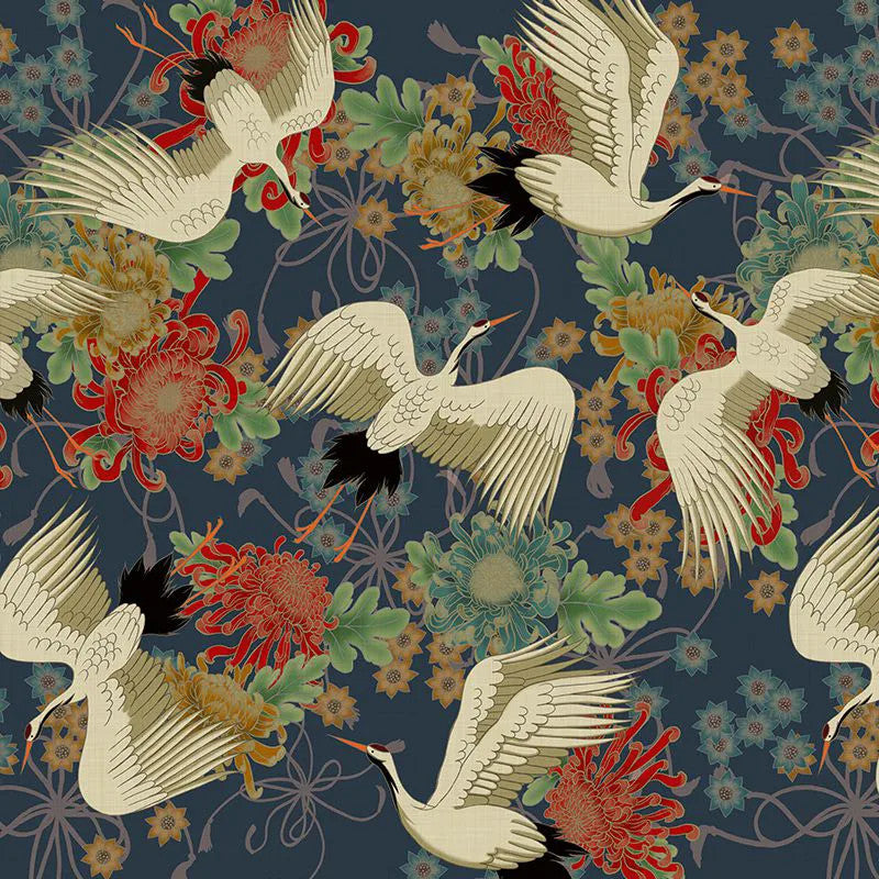 Uchikake (blue) Wallpaper Vladila