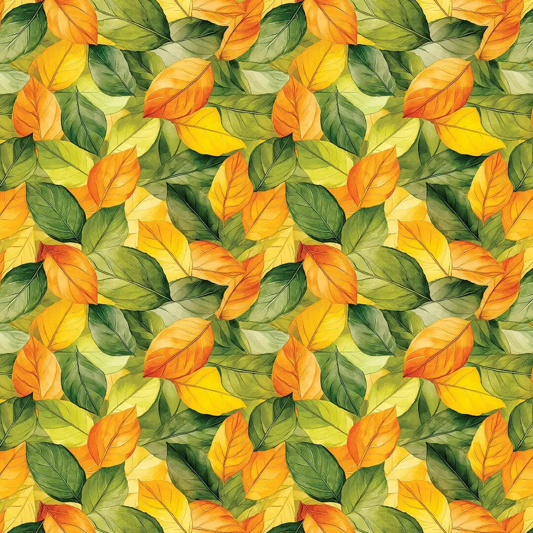 Amber & Jade Foliage - WallCreatives