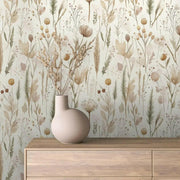 Earthy Wildflower Meadow - WallCreatives