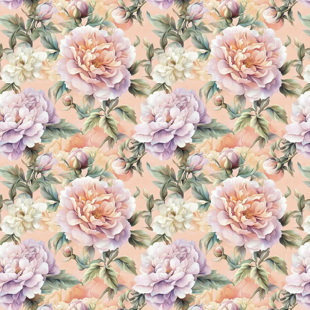Ethereal Peony Blush - WallCreatives