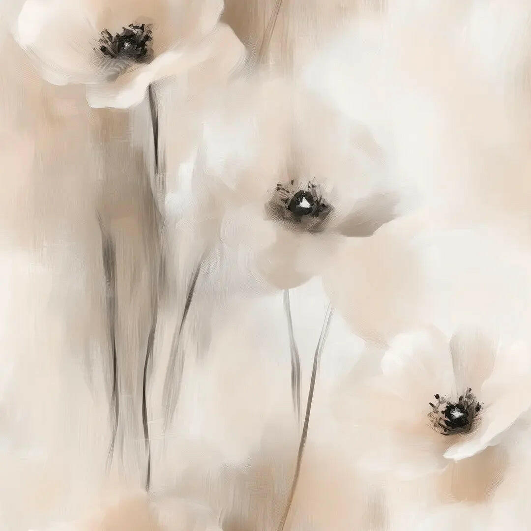 Ethereal Poppy Bloom - WallCreatives