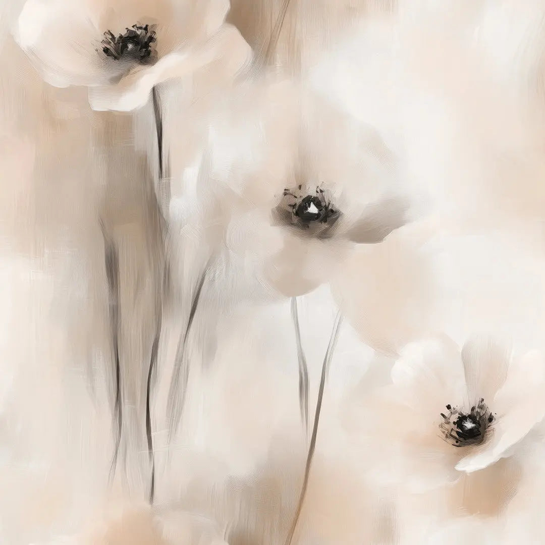 Ethereal Poppy Bloom - WallCreatives