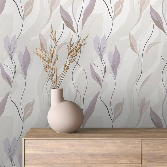 Gentle Lavender Bloom - WallCreatives