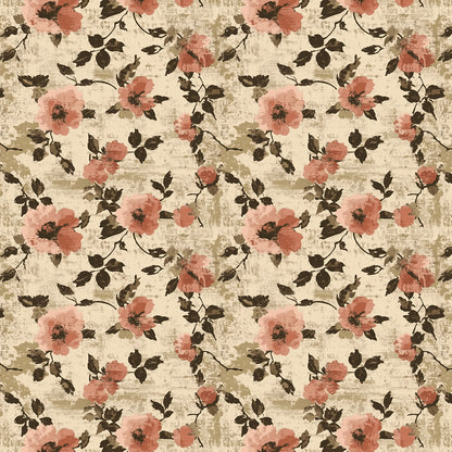 Heirloom Blush Fresco - WallCreatives