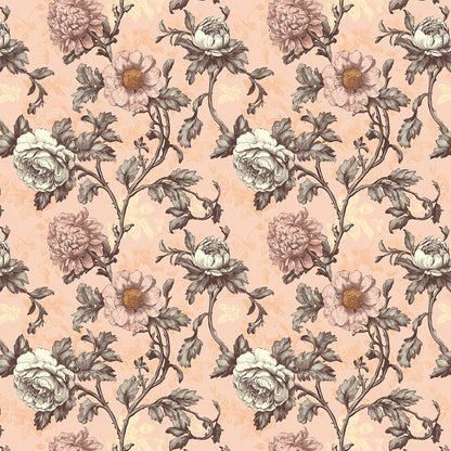 Heirloom Floral Tapestry - WallCreatives