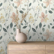 Serene Dawn Floral - WallCreatives