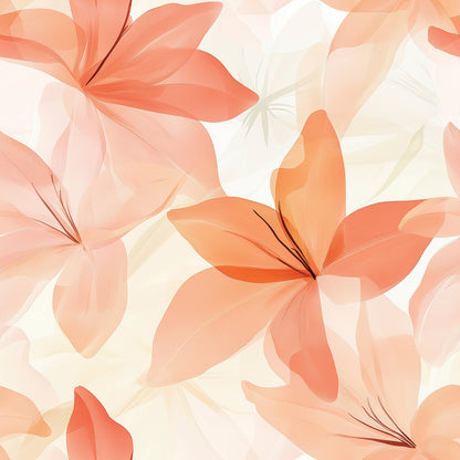 Sun-Kissed Lily Haze - WallCreatives