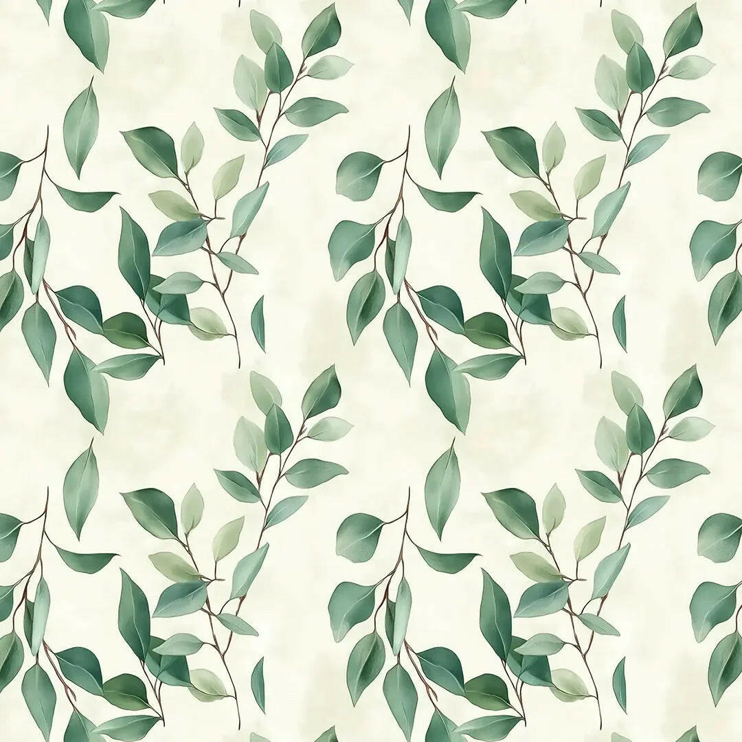 Whispering Eucalyptus Grove Wallpaper - WallCreatives