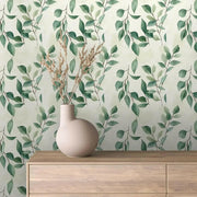 Whispering Eucalyptus Grove Wallpaper - WallCreatives