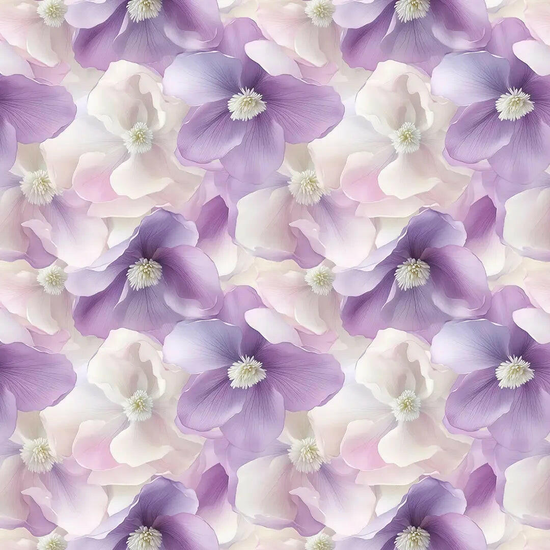 Whispering Lavender Blooms Wallpaper - WallCreatives