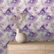 Whispering Lavender Blooms Wallpaper - WallCreatives