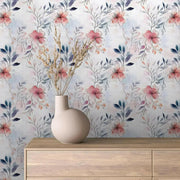 Whispering Petals Watercolor Dream - WallCreatives