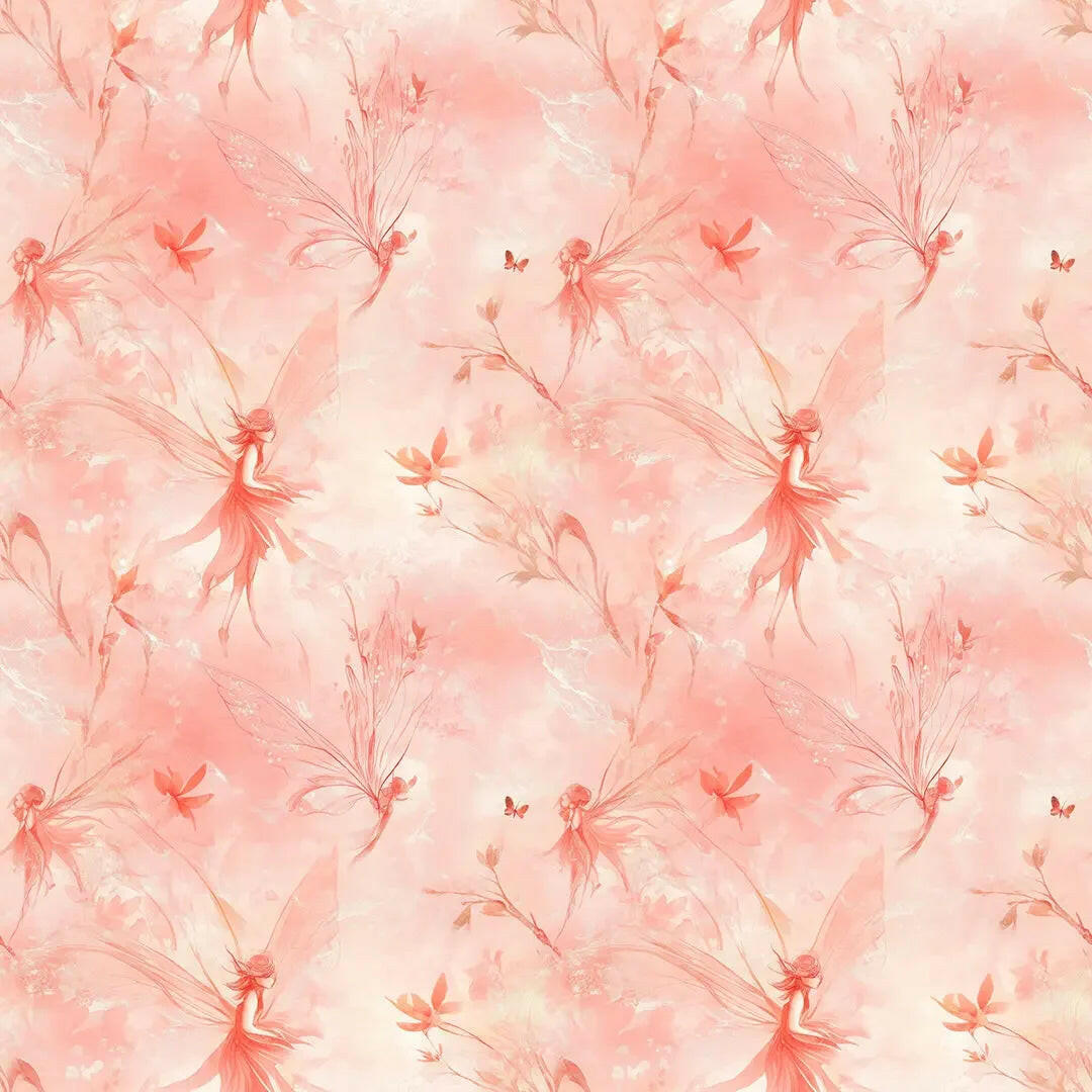 Blushing Fairy Dreamscape - WallCreatives