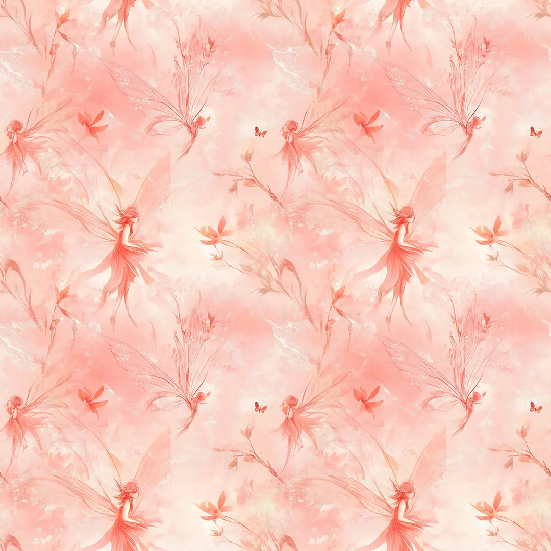 blushing fairy dreamscape - wallcreatives
