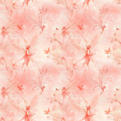 Blushing Fairy Dreamscape - WallCreatives