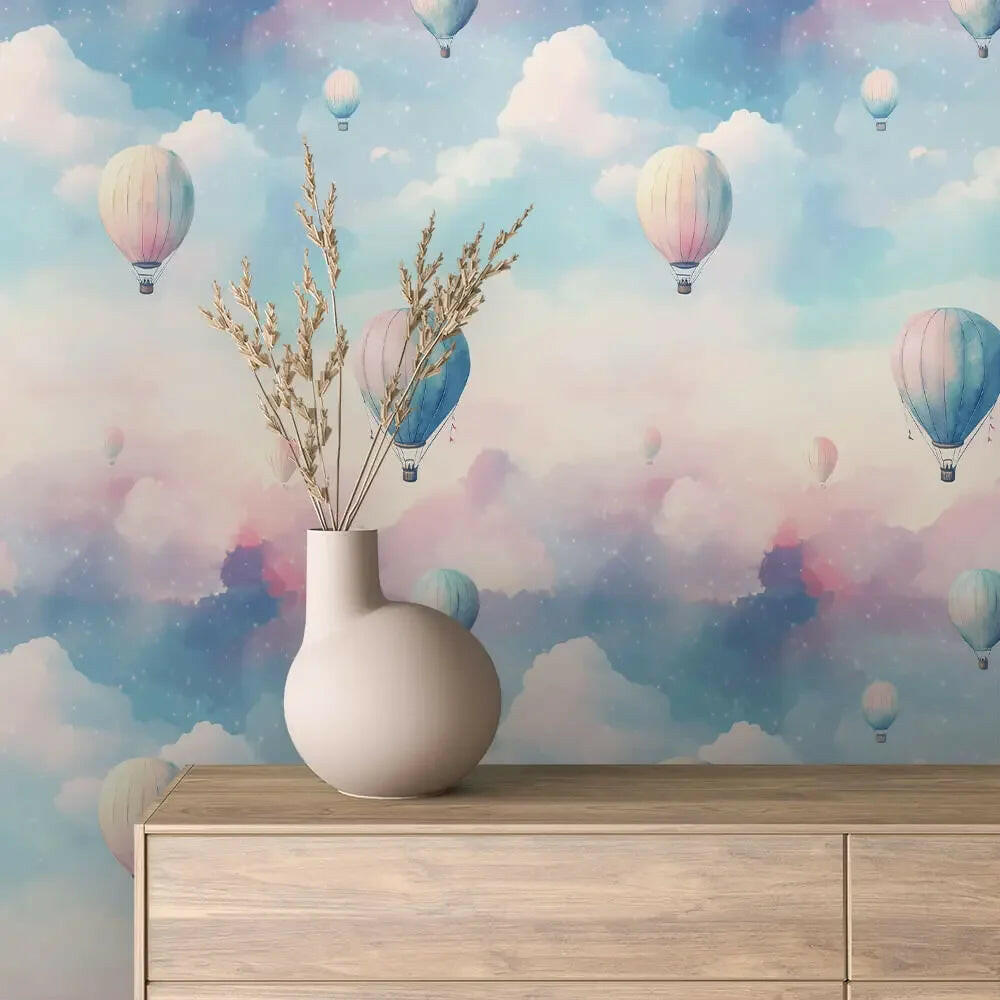 Celestial Cloud Drifters - WallCreatives