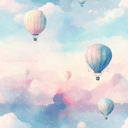 Celestial Cloud Drifters - WallCreatives