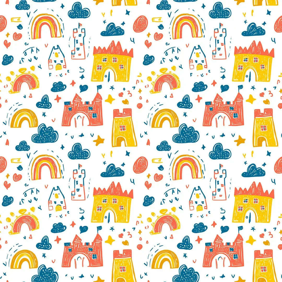 Childhood Castle Dreamscape - WallCreatives