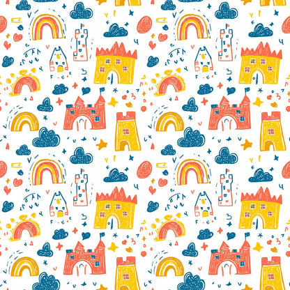 Childhood Castle Dreamscape - WallCreatives