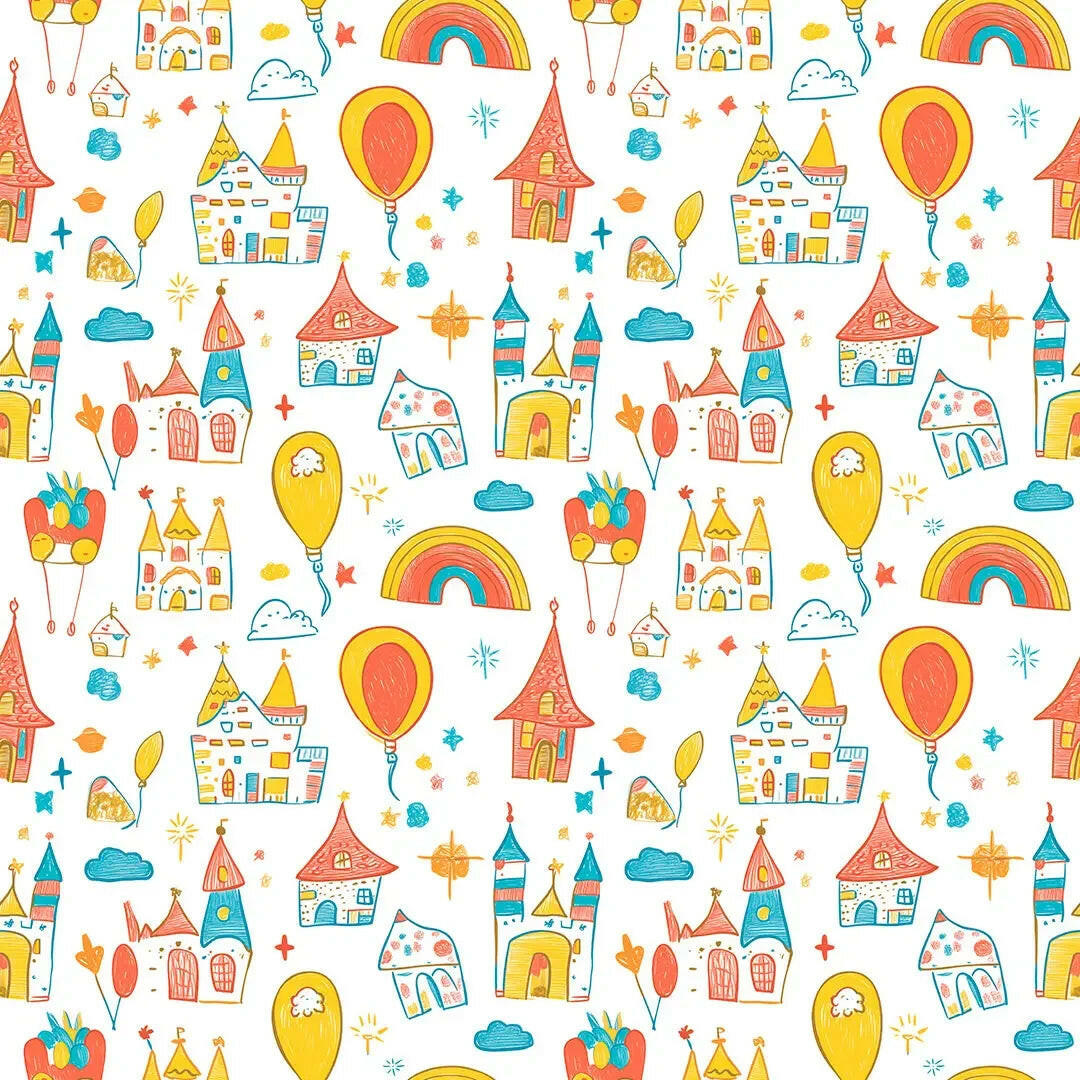 Crayon Castles & Rainbow Skies - WallCreatives