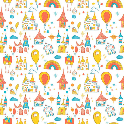 Crayon Castles & Rainbow Skies - WallCreatives