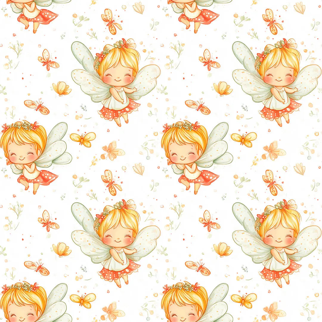 enchanted meadow fairy friends - wallcreatives