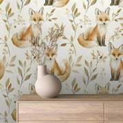 Fablewood Fox & Foliage - WallCreatives