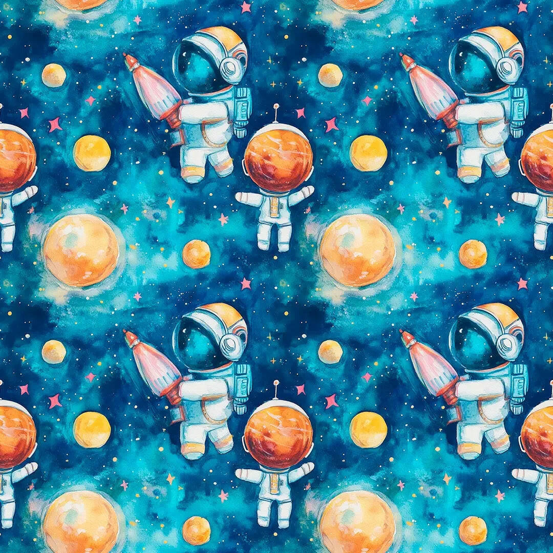 Little Astronaut's Grand Adventure - WallCreatives