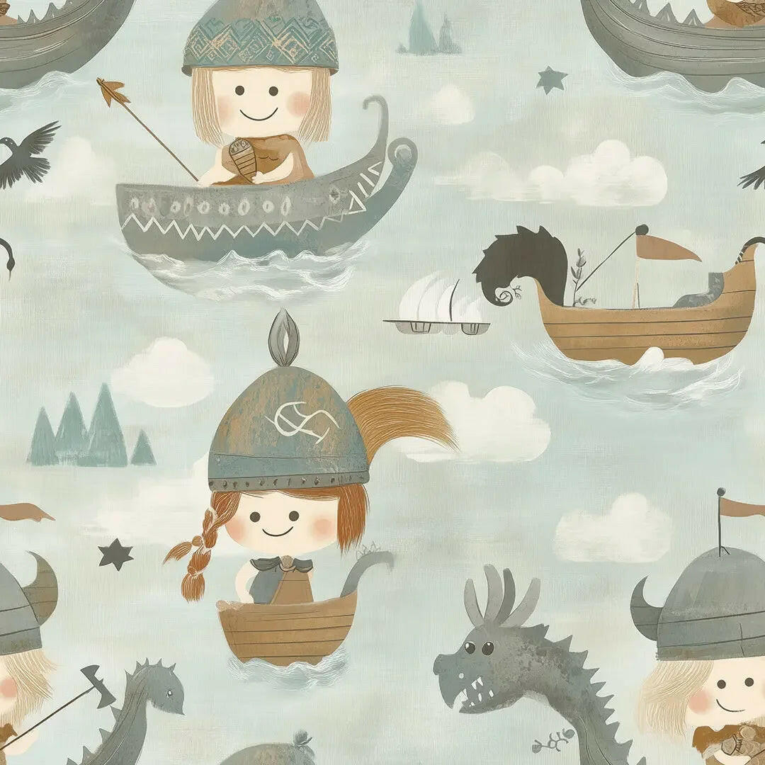 Little Viking Voyages - WallCreatives