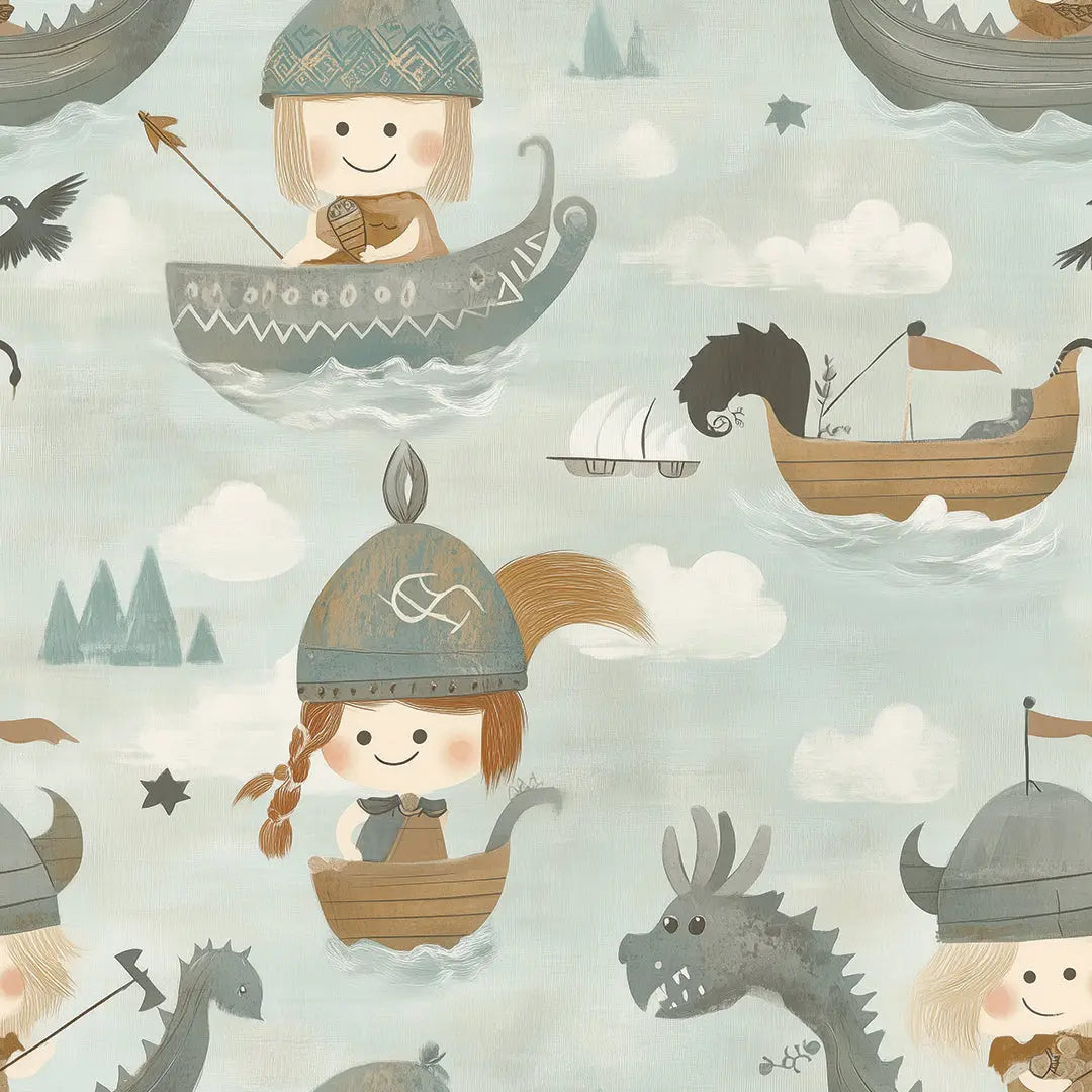 Little Viking Voyages - WallCreatives