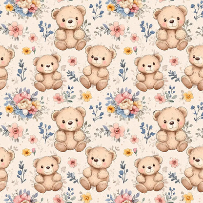 Sweet Dreams Teddy Bear Hugs - WallCreatives