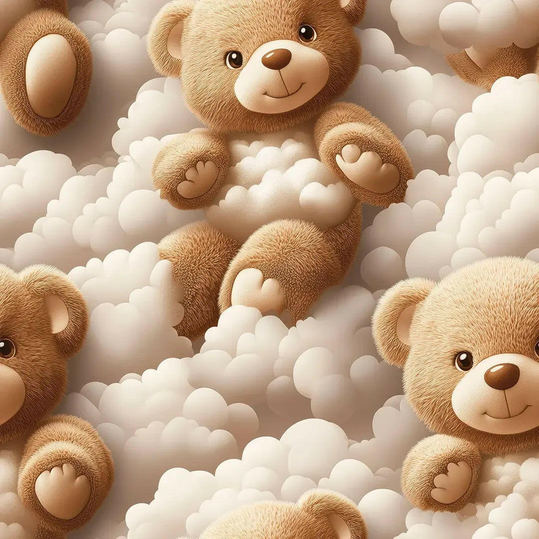 Sweet Dreams Teddy Bear Sky - WallCreatives