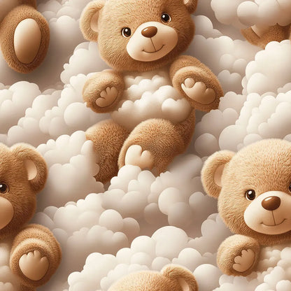 Sweet Dreams Teddy Bear Sky - WallCreatives