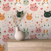 Sweet Whisker Wonderland - WallCreatives