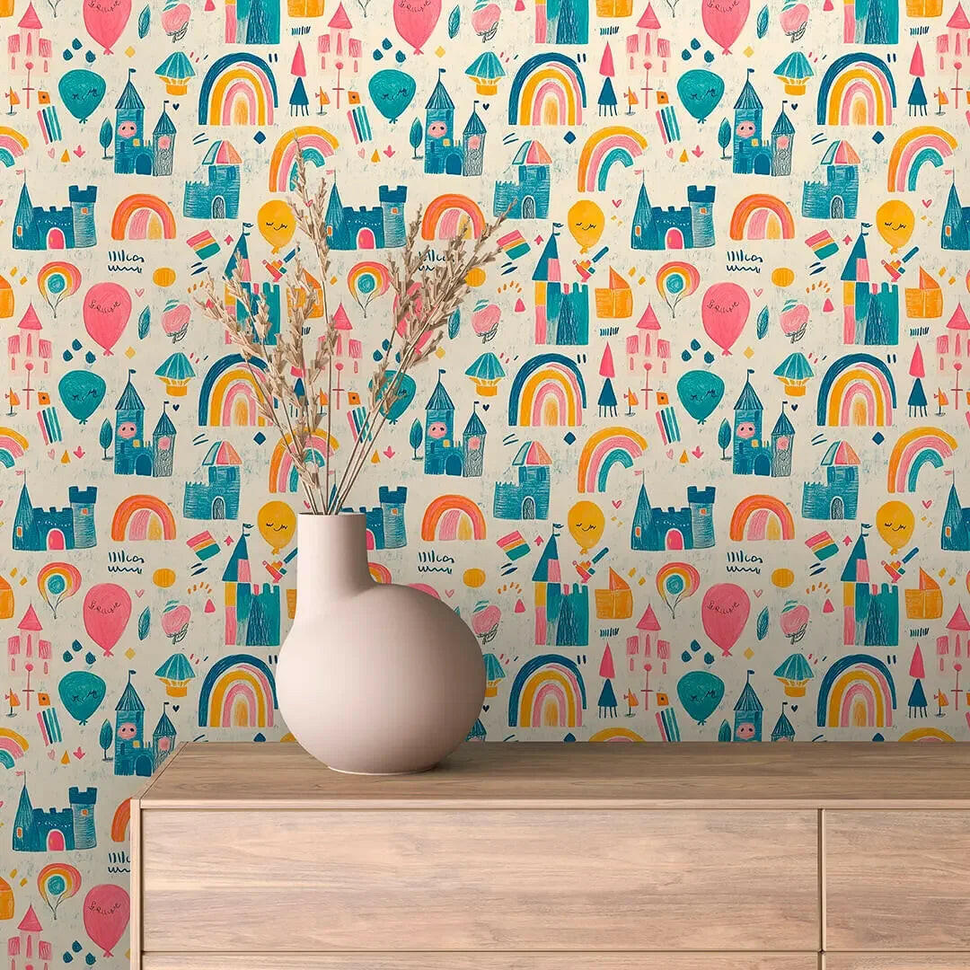 Whimsical Kingdom of Dreams Wallpaper - WallCreatives