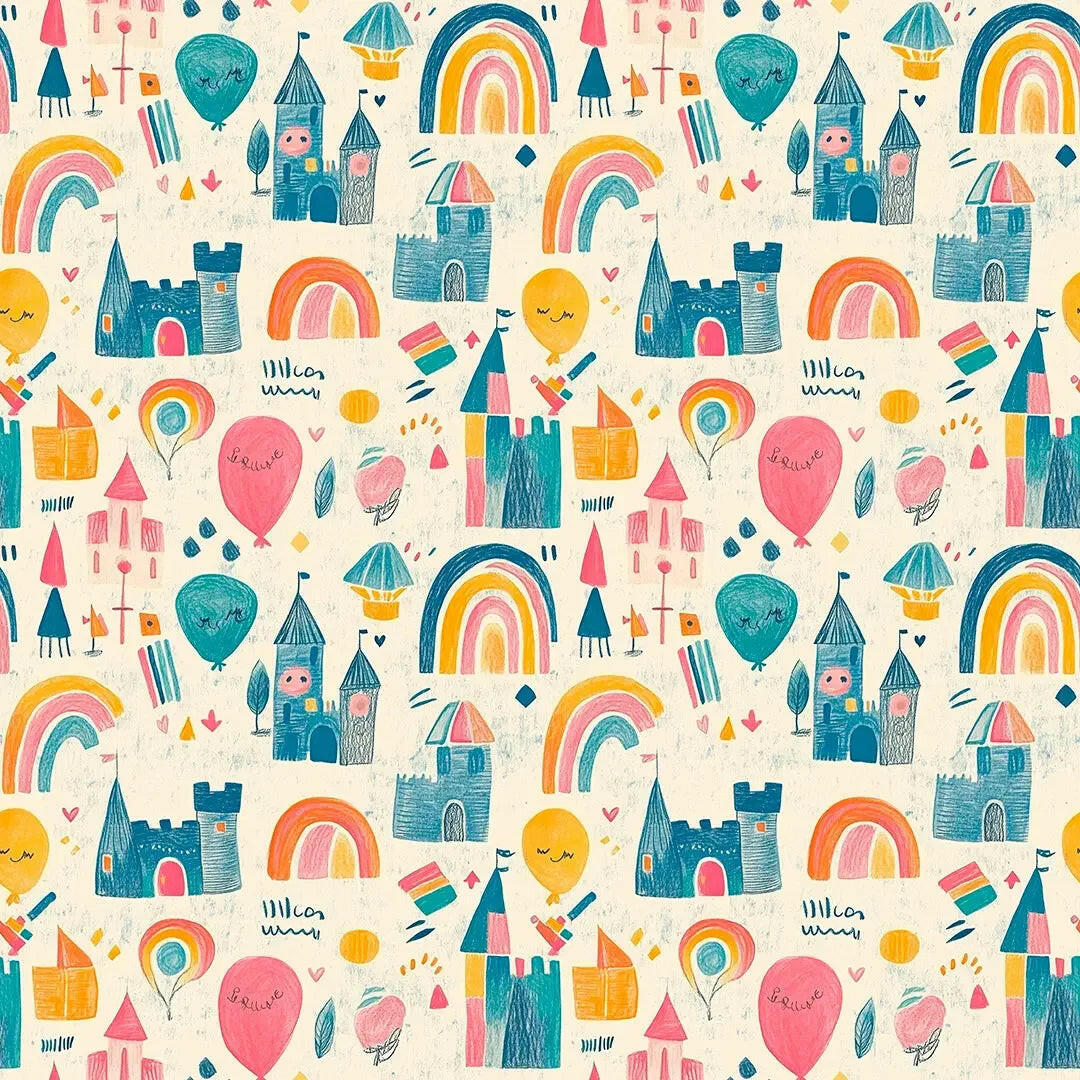 Whimsical Kingdom of Dreams Wallpaper - WallCreatives