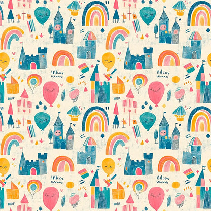 Whimsical Kingdom of Dreams Wallpaper - WallCreatives