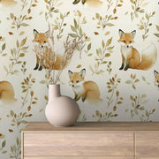 Whimsical Woodland Fox Trot - WallCreatives