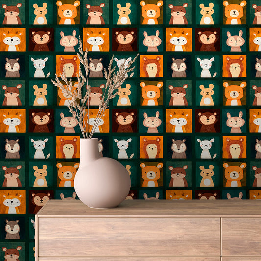 Whimsical Woodland Friends Assembly - WallCreatives