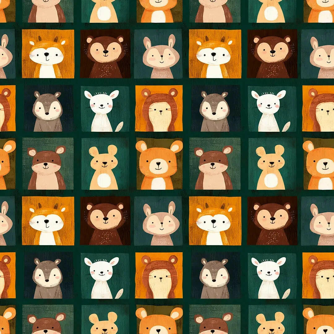 Whimsical Woodland Friends Assembly - WallCreatives