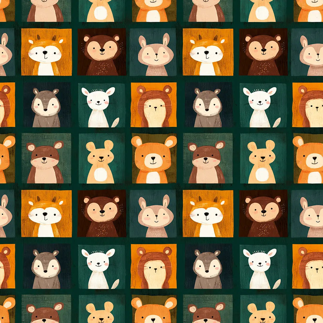 Whimsical Woodland Friends Assembly - WallCreatives