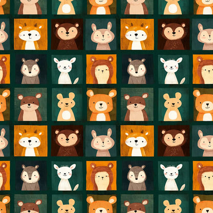 Whimsical Woodland Friends Assembly - WallCreatives