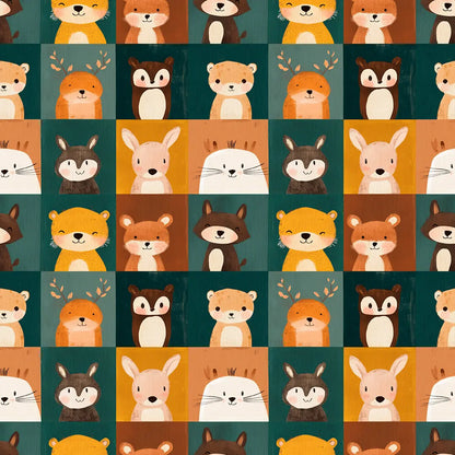 Whimsical Woodland Friends Parade - WallCreatives